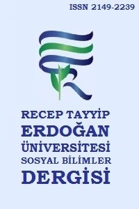 Recep Tayyip Erdoğan Üniversitesi Sosyal Bilimler Dergisi